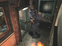 une photo d'Ã©cran de Resident Evil 3 - Nemesis sur Sony Playstation